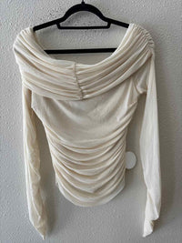 Shona Joy Ivory Size M Shirt