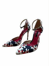 Carolina Herrera navy white red Size 38 Shoes