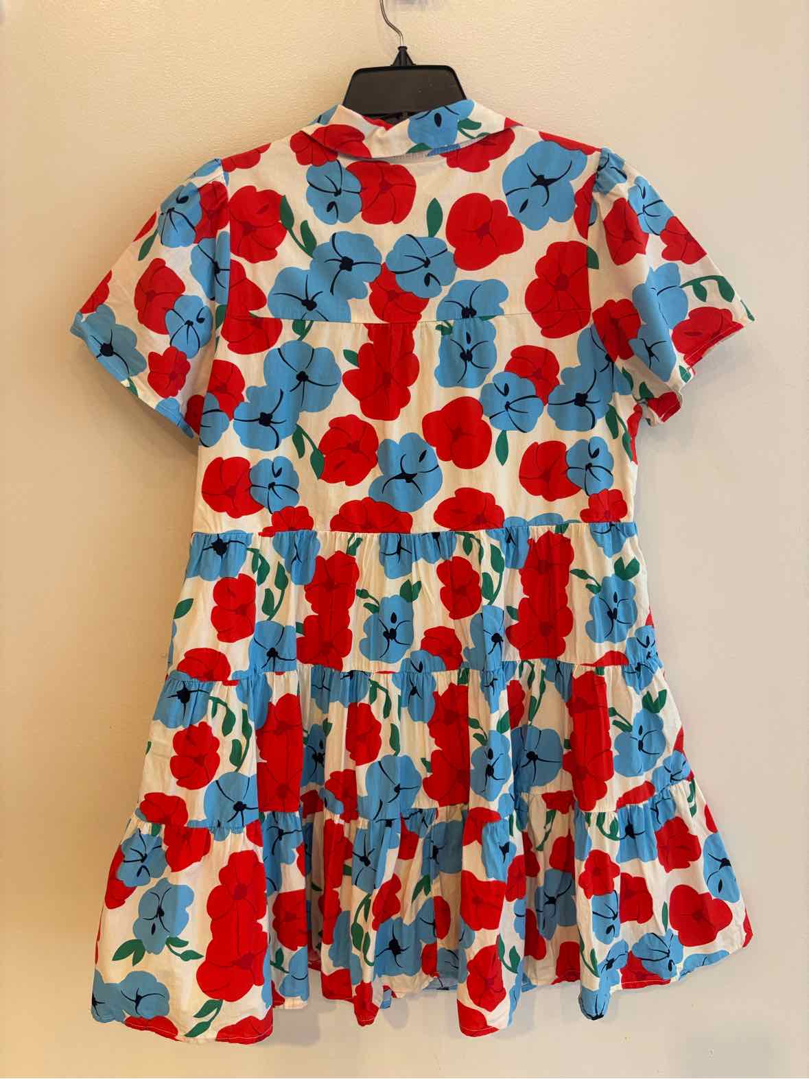 Joy Joy White Multi Size L Dress