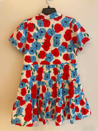 Joy Joy White Multi Size L Dress
