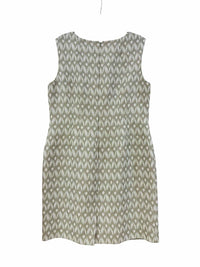 Alex Marie Beige and White Size 16 Dress
