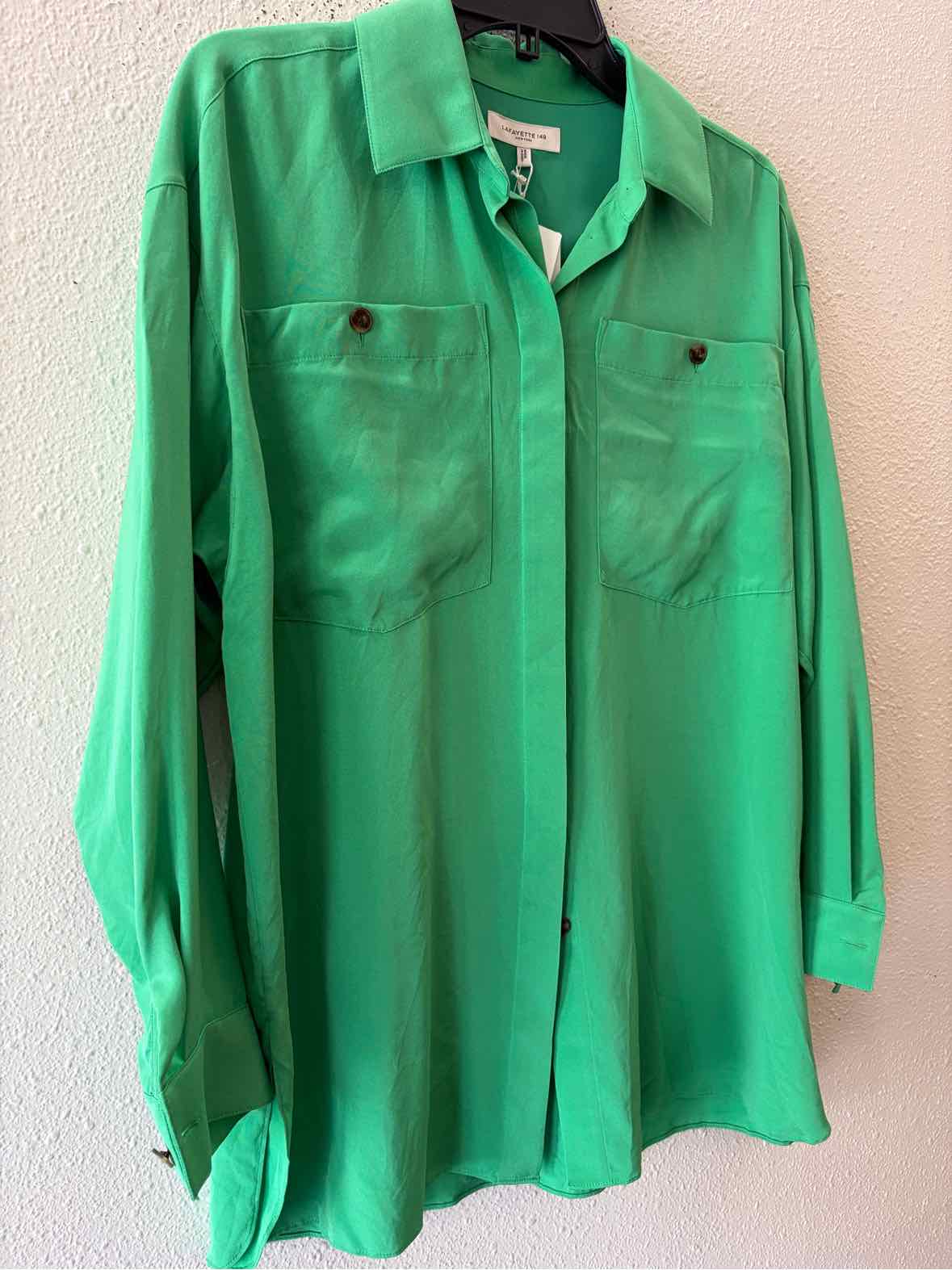 Lafayette 148 Garden Green Size XS/S Shirt