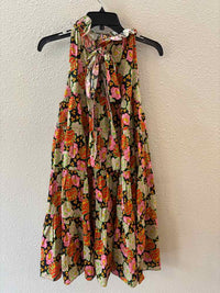 Rhode Black Multi Size S Dress