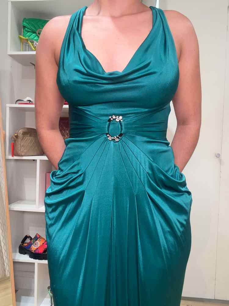 BCBG MAXAZRIA Green Size XXS Dress