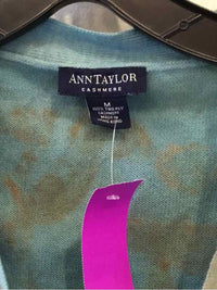 Ann Taylor Blue Multi Size M Shell