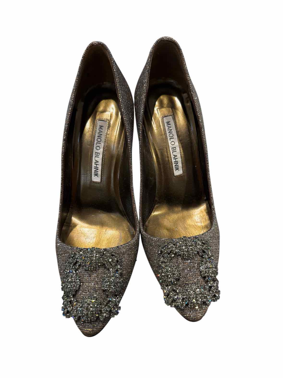 Manolo Blahnik Dark grey Size 36 Shoes