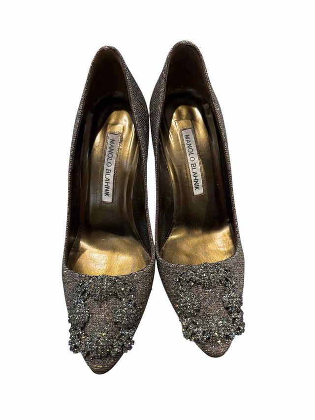 Manolo Blahnik Dark grey Size 36 Shoes
