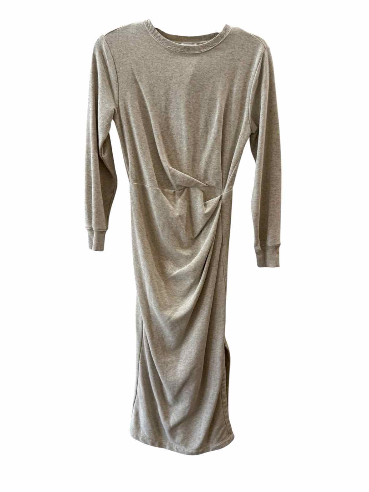 LOFT Petites Heathered Cream Size SP Dress