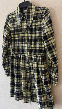 Ganni Yellow Multi Size 36 Dress