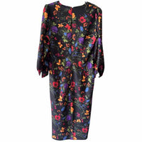 Sachin & Babi Black Multi Size 8 Dress
