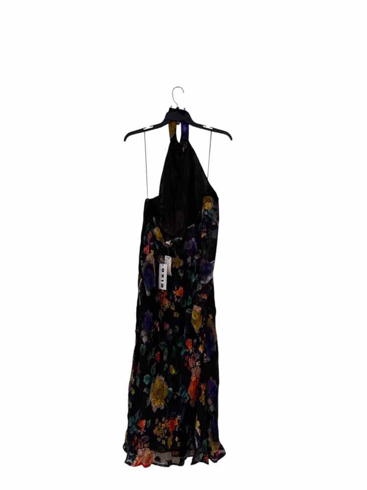 Rixo Black Multi Size L Dress