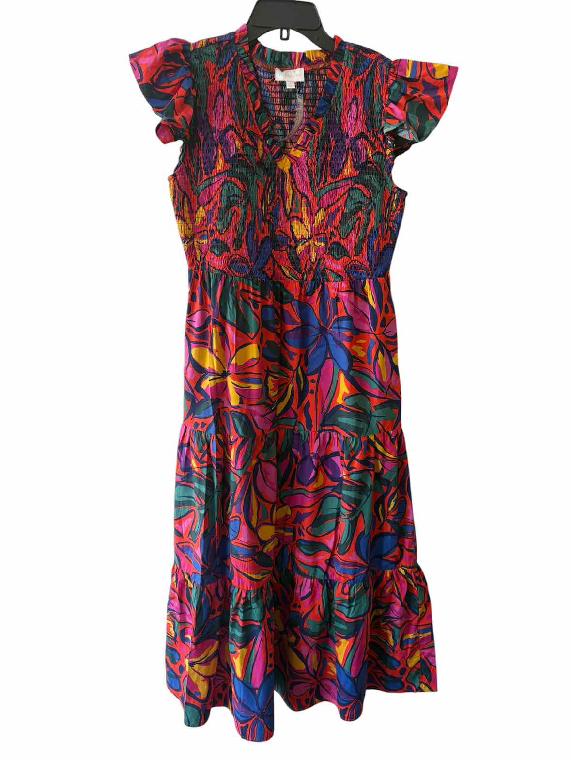 sugar lips dress Multi Size L and widens to create a flouncy asymmetrical hem. sugar lips Size L pink/red