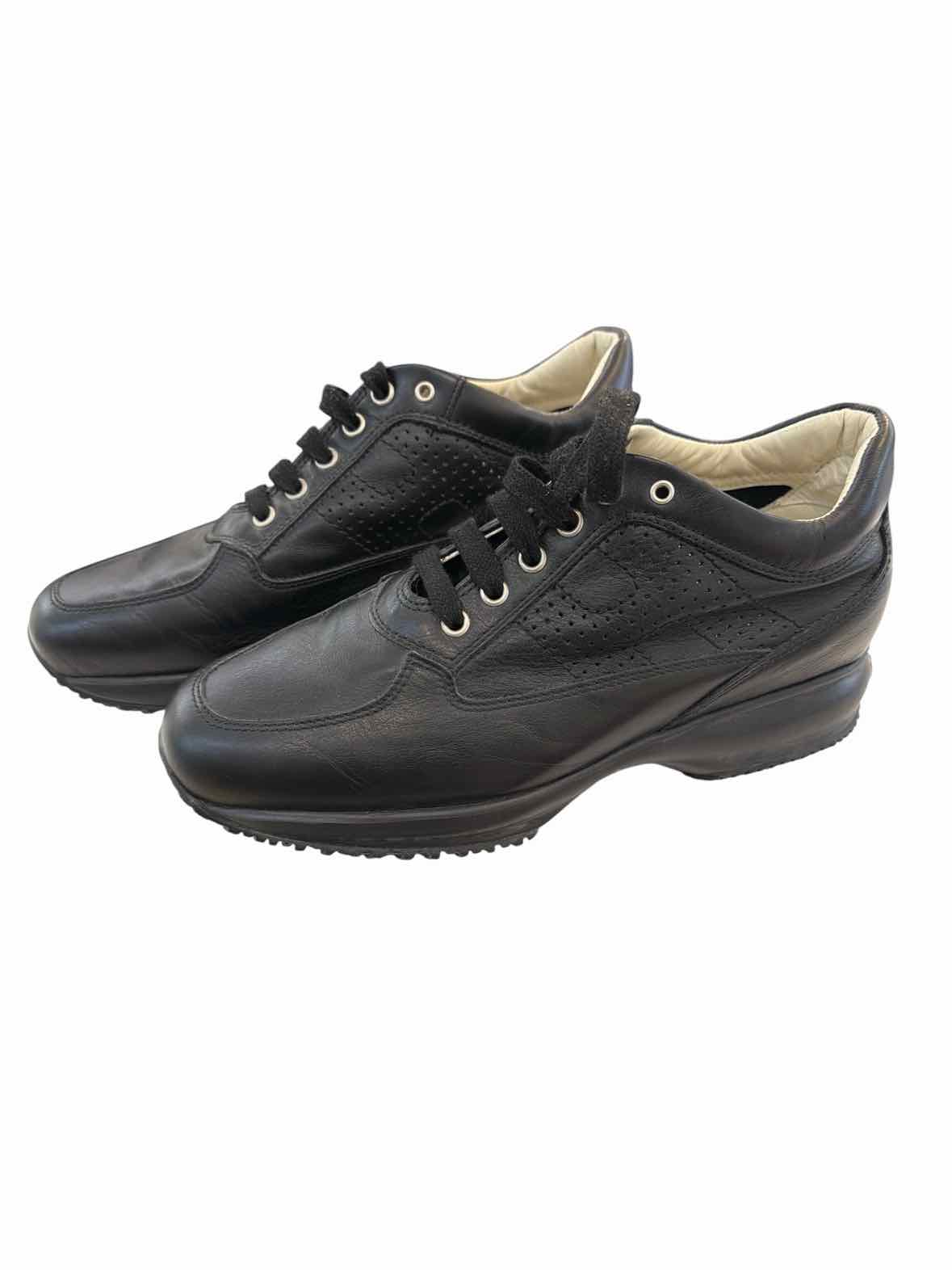 Hogan Black Size 38 Shoes