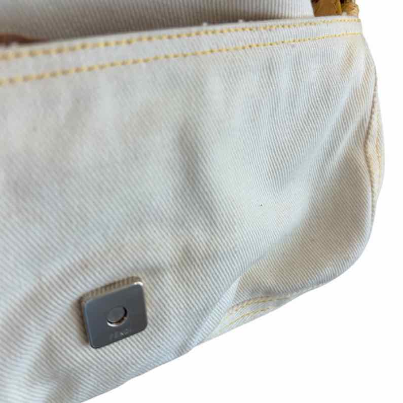Fendi White Handbag
