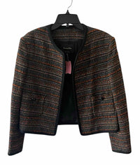 Massimo Dutti Brown multi Size 10 Jacket