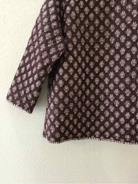 Fox & Hen Brown and Cream Size XS Jacket