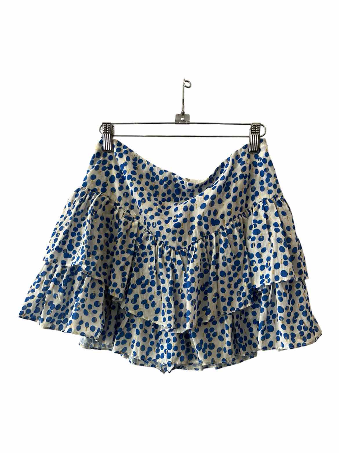 Amanda Uprichard White and Blue Size S Skort