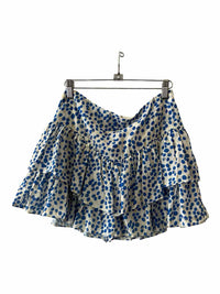 Amanda Uprichard White and Blue Size S Skort