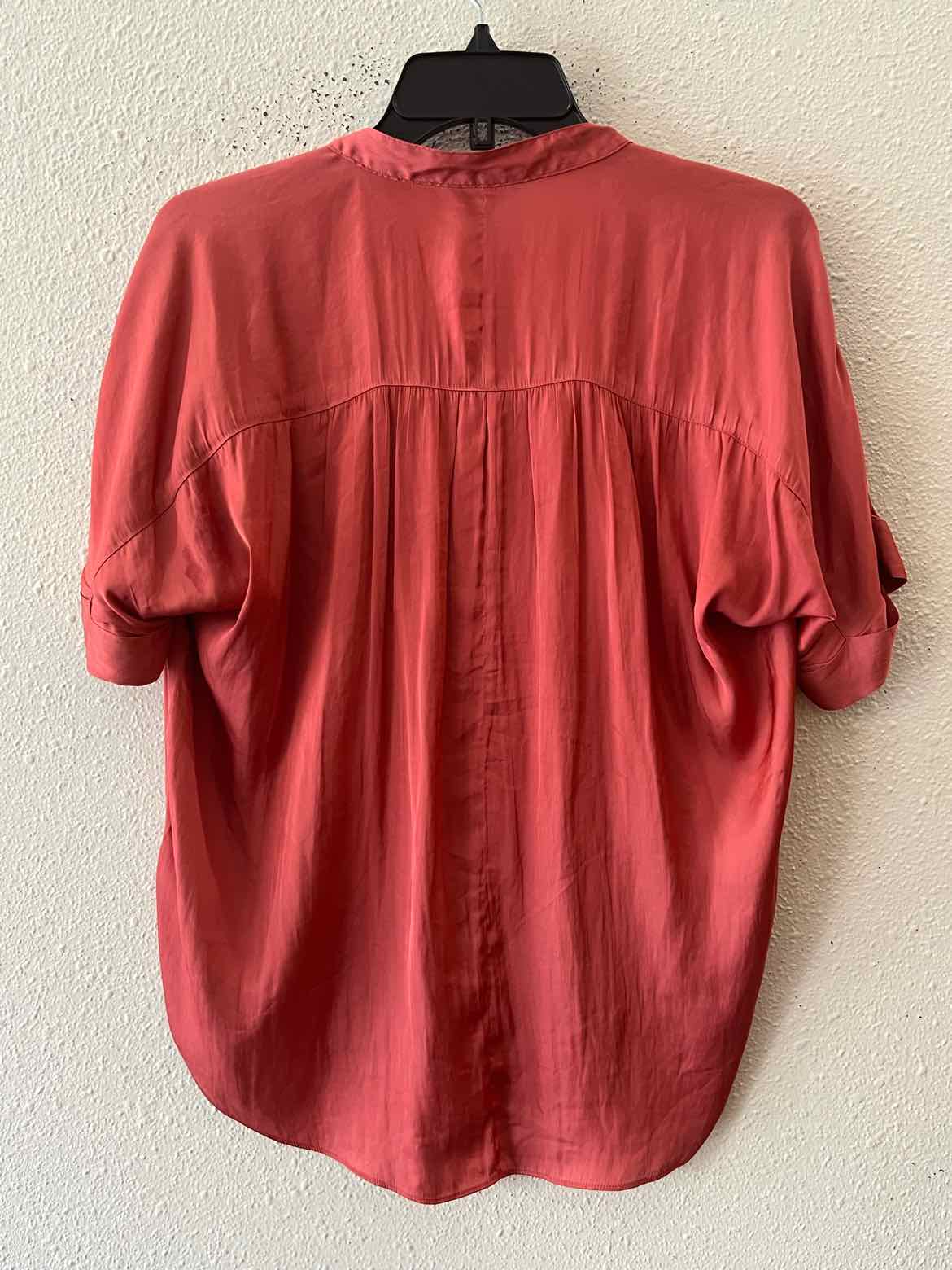 Nic + Zoe Rust Red Size XS Shirt