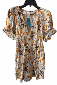 A.L.C. White Multi Size 4 Dress