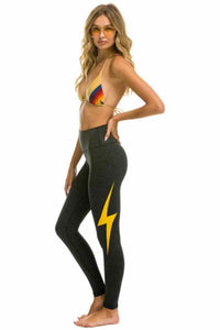 AviatorNation Dark Gray Size S Leggings
