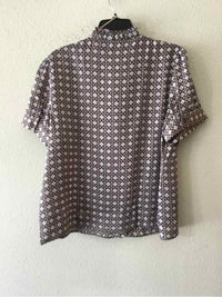 Cece Beige Multi Size XL Shirt