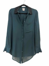 haute hippie Forest Green Size M Shirt