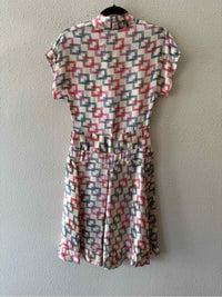 Trovata Cream Multi Size S Dress