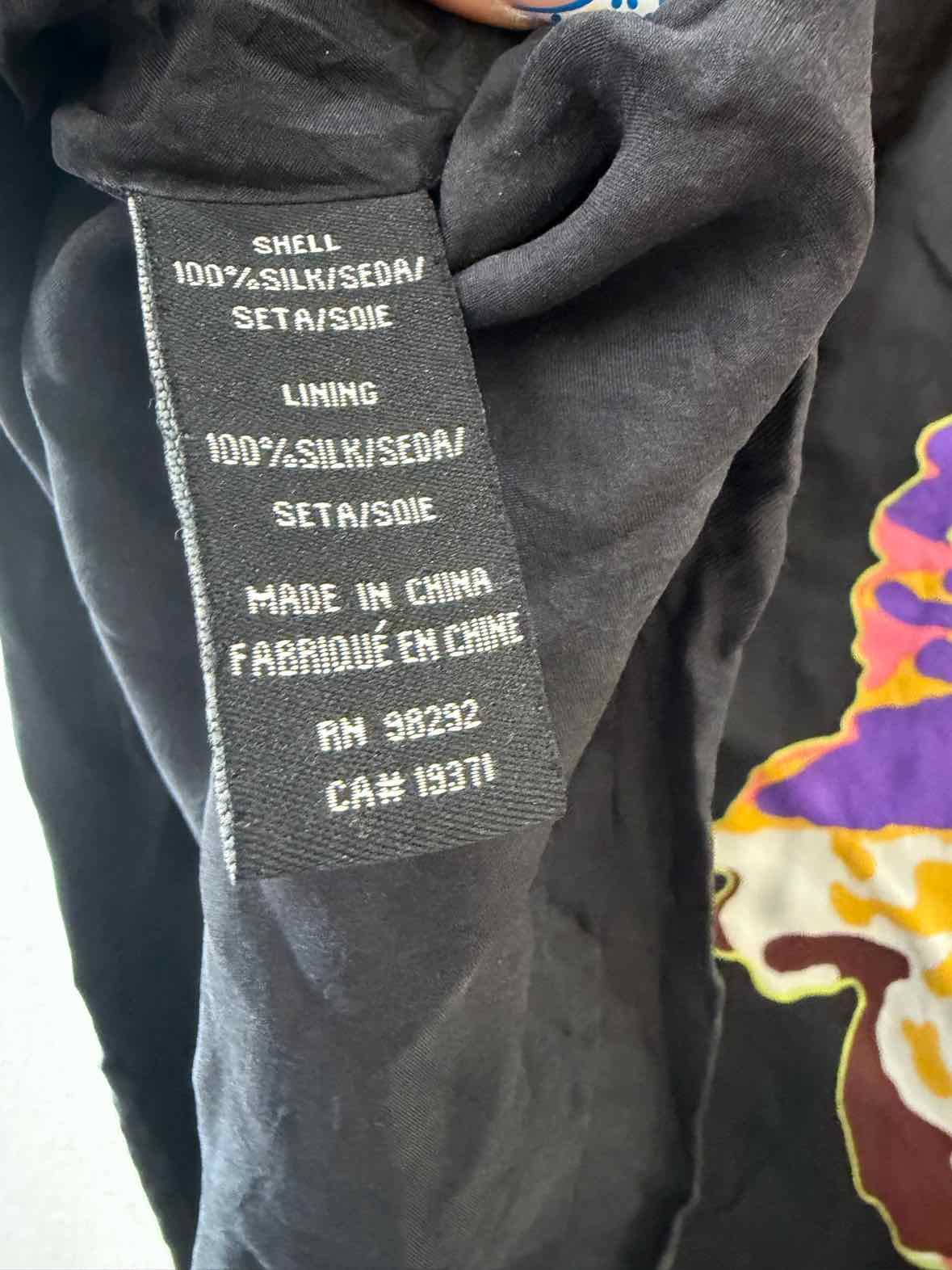 Tibi Black Multi Size 4 Dress