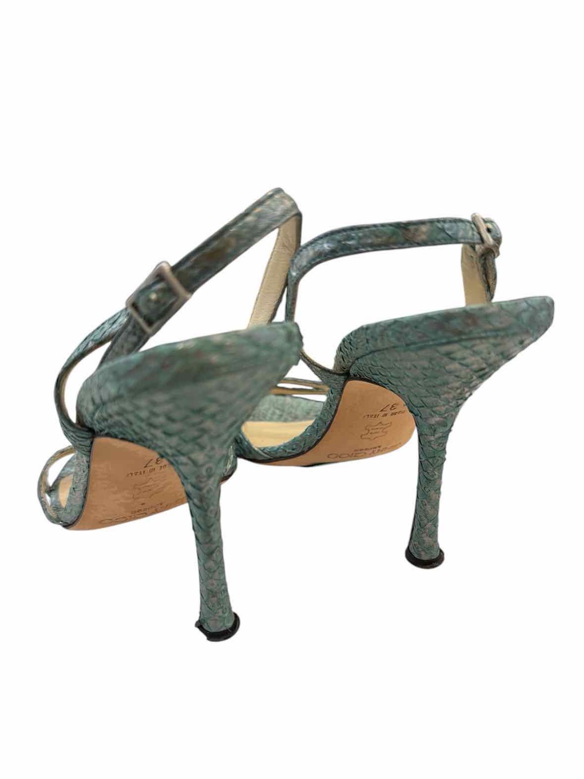 Jimmy Choo Green Size 37 Shoes