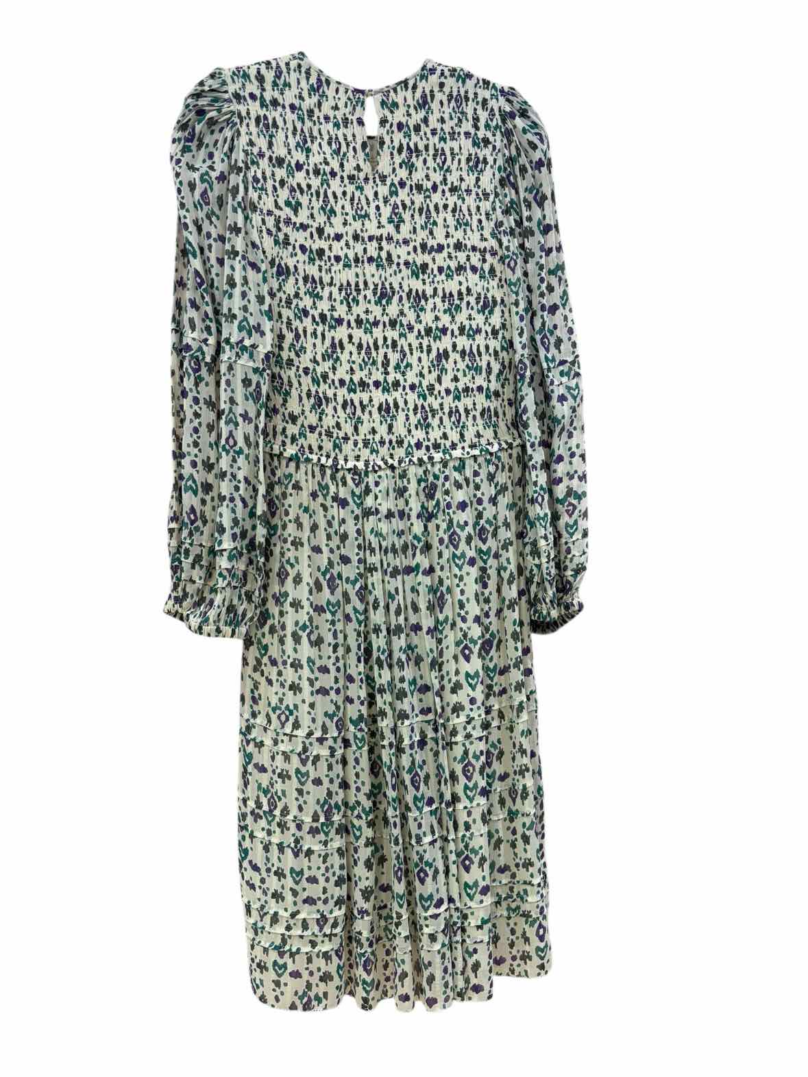 Isabel ETOILE Marant purple and green Size 40 Dress