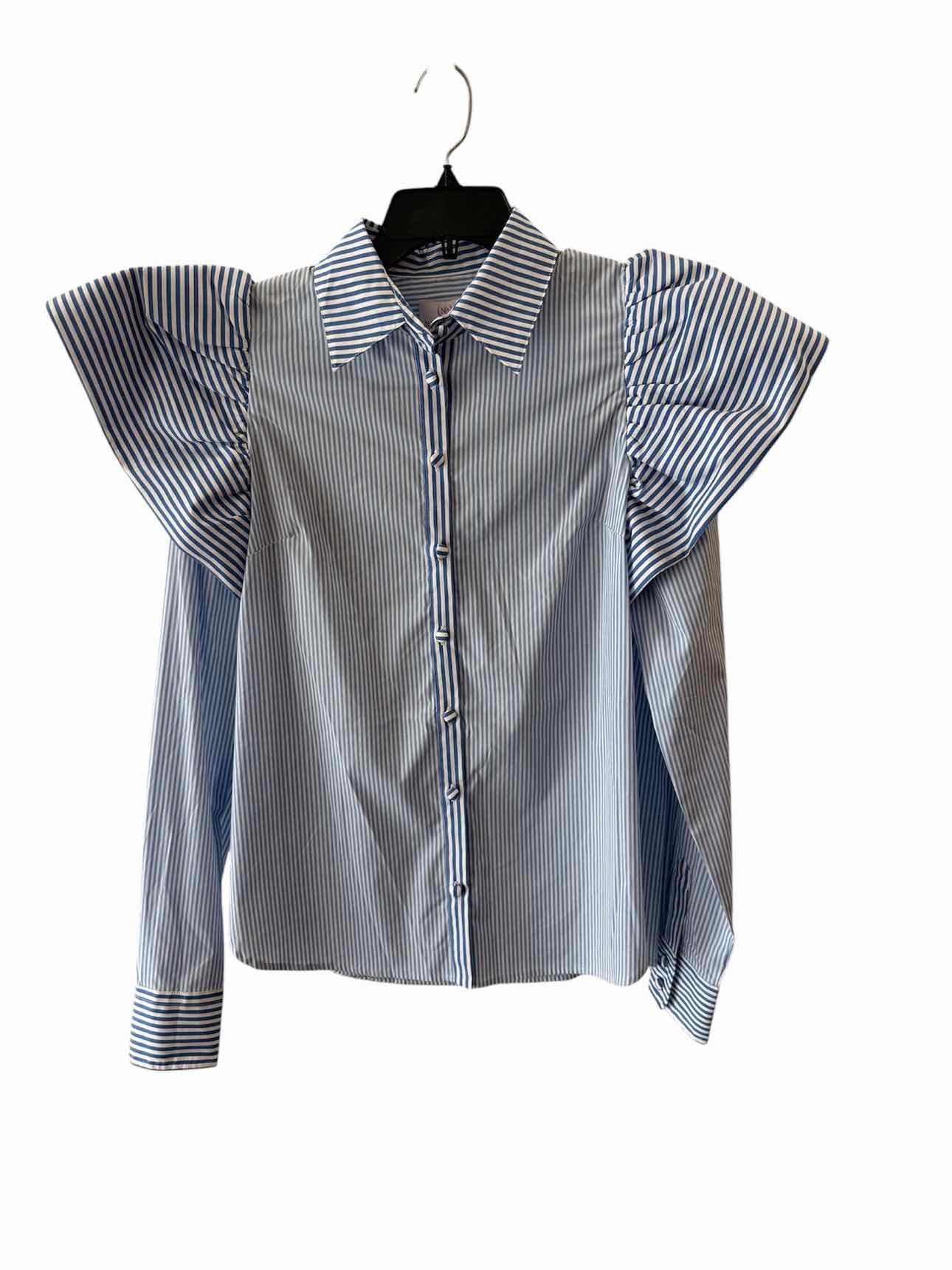 Neubyrne White and Blue Size L Shirt