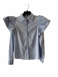 Neubyrne White and Blue Size L Shirt