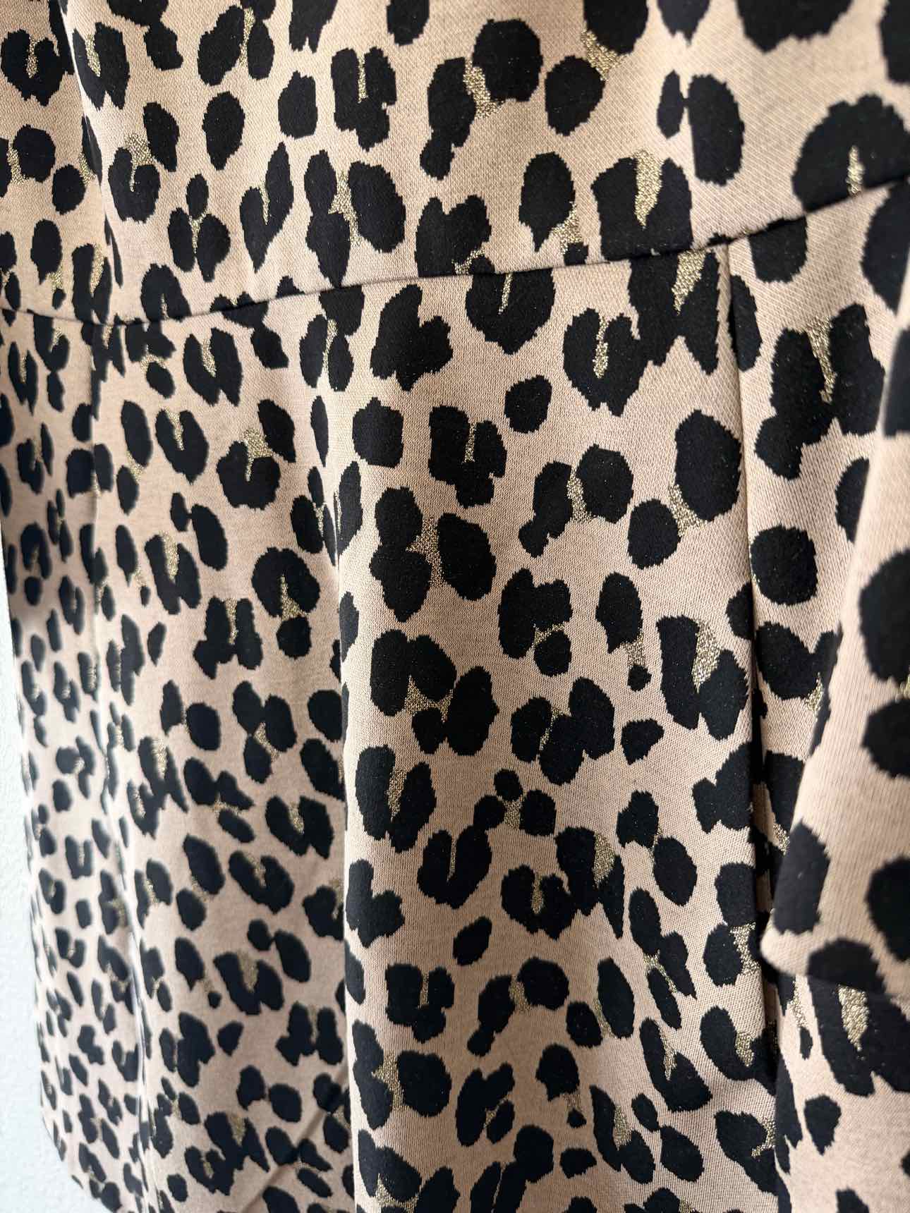 Kate Spade Beige & Black Multi Size 14 Dress