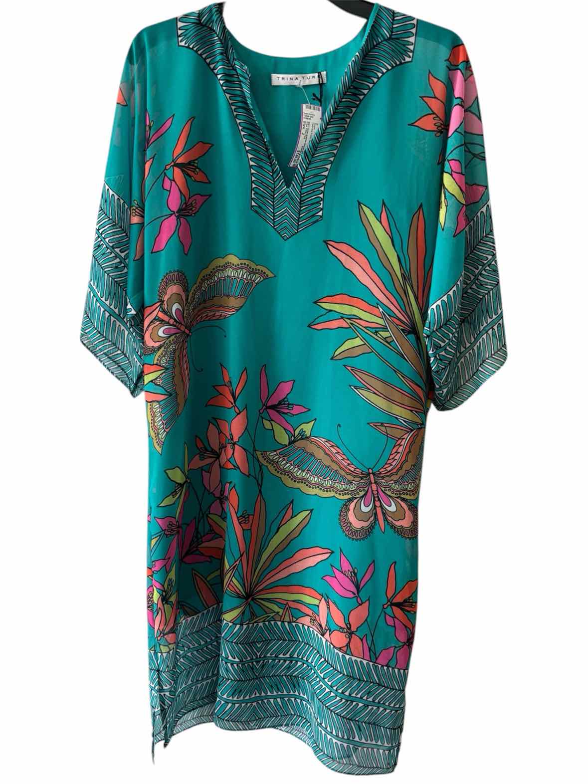 Trina Trina Turk Dark sea Foam Size 2 Dress