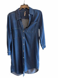 7 for all mankind Blue Size M Dress