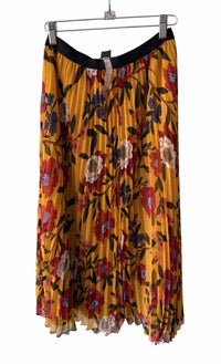 French Connection Mustard multi Size 2 Skirt