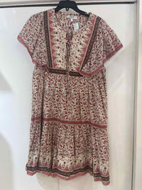 sea Beige and Red Size L Dress