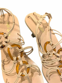 Cult Gaia Nude Size 35 Shoes