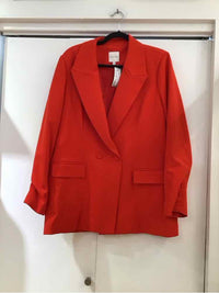 Favorite Daughter Red Size XL Blazer
