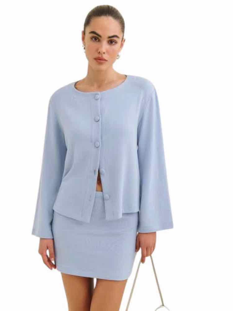 Reformation Light Blue Size M 2 PC Dress