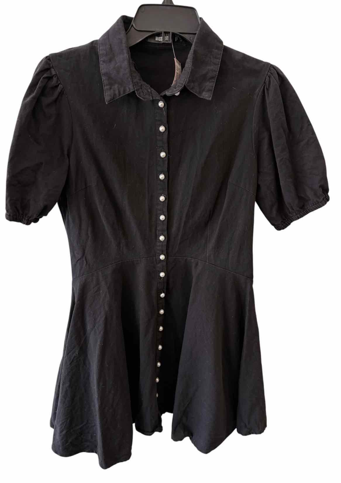 Misguided Black Size 6 Dress