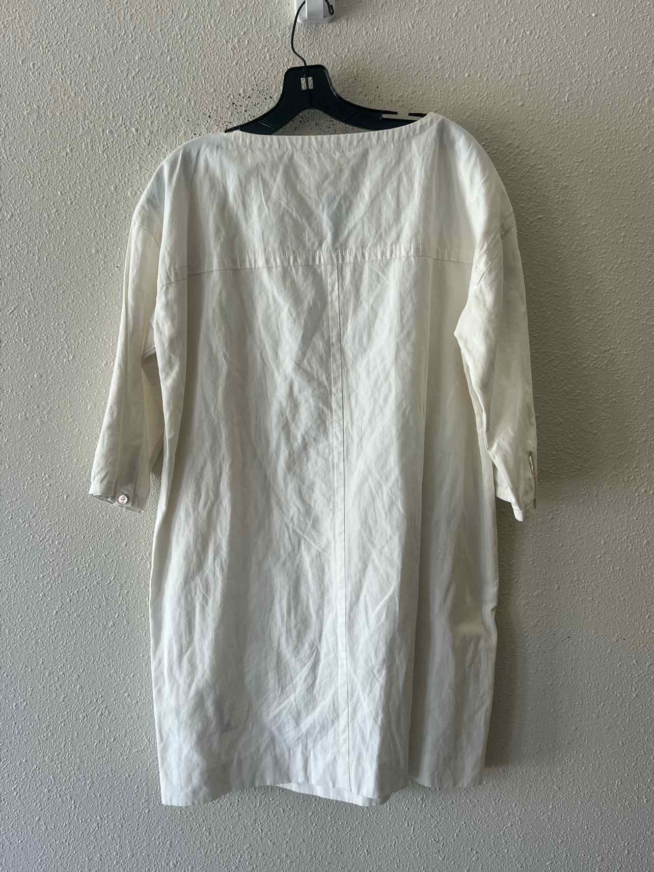 Eileen Fisher White Size XS Dress