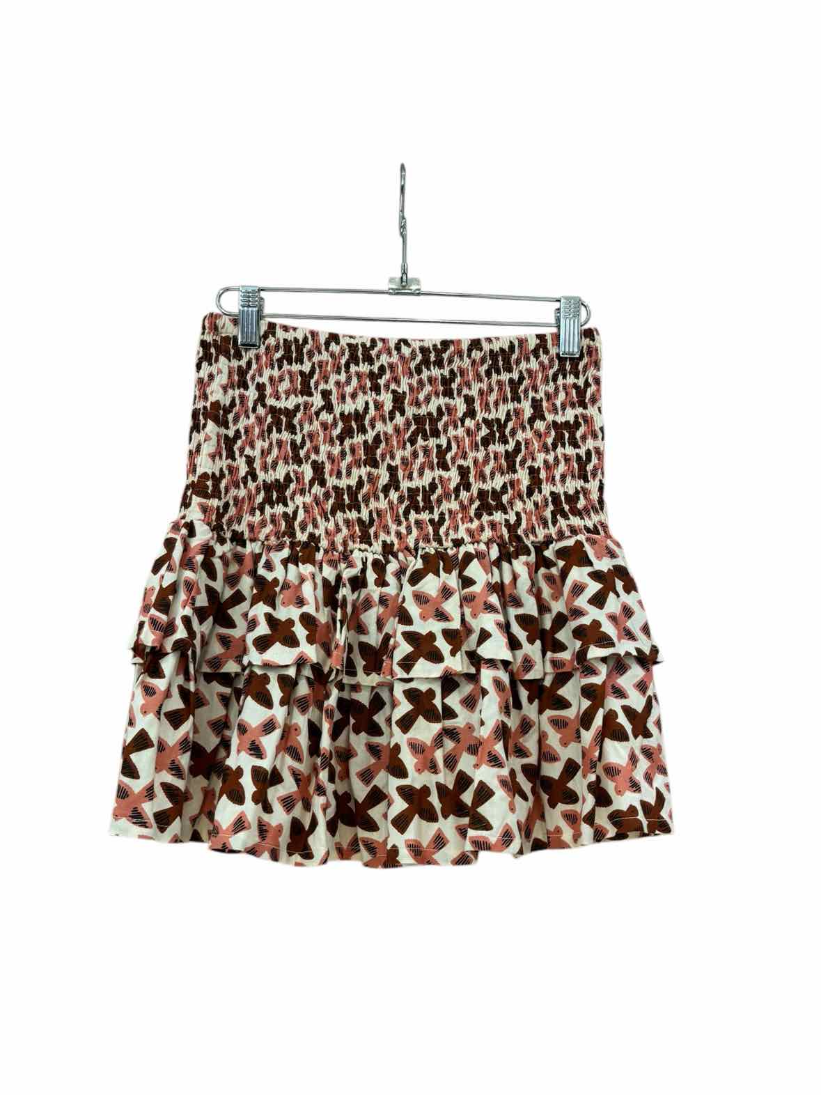 Compania Fantastica White and Pink Size S Skirt