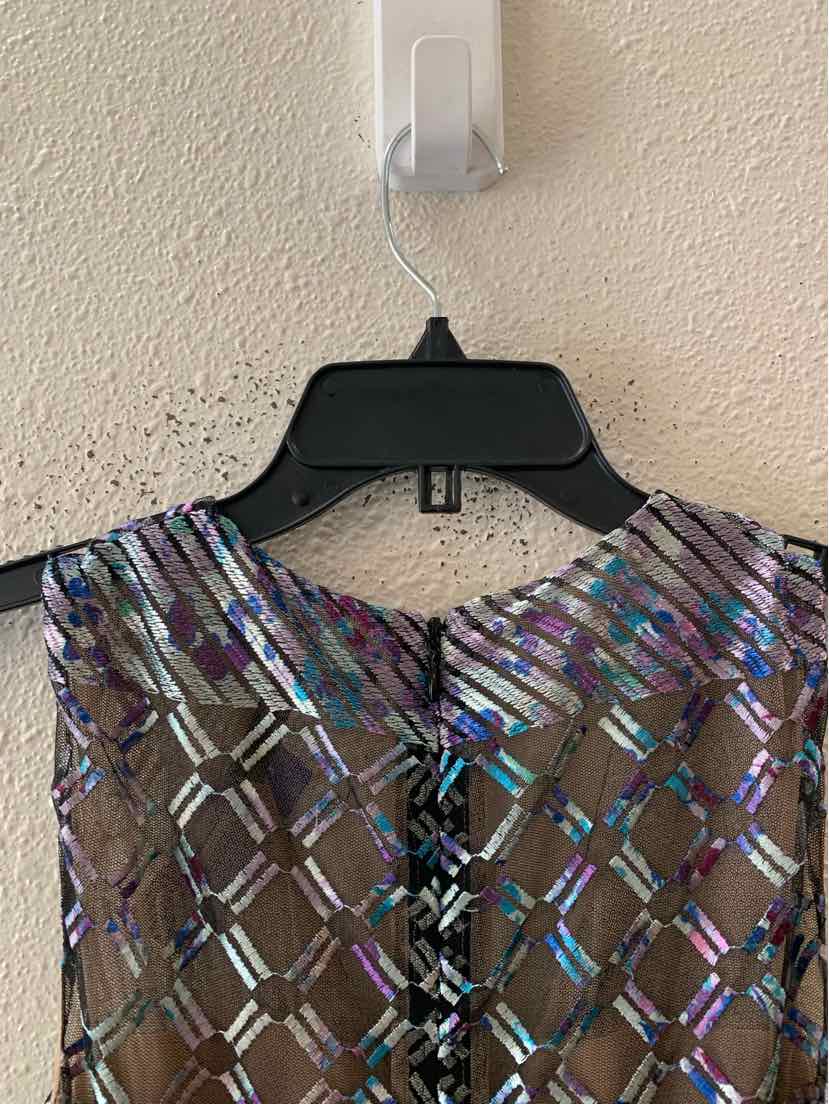 BCBGMax Azria Black Multi Size 4 Dress