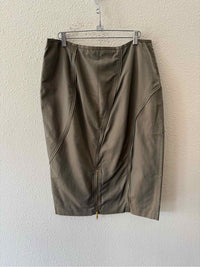Lafayette 148 Olive Green Size 12 Skirt