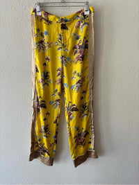 Le Superbe Yellow Multi Size 4 Pants