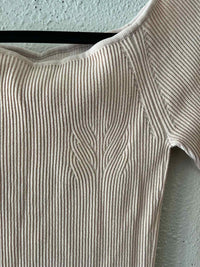 Enza Costa Nude Size M Shirt
