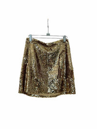 Milly Gold Size 4 Skirt