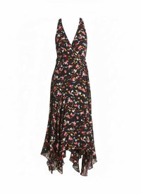 ALC Atlast Classics Black & Multi Size 4 Dress